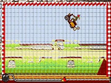WarioWare, Inc screen shot game playing